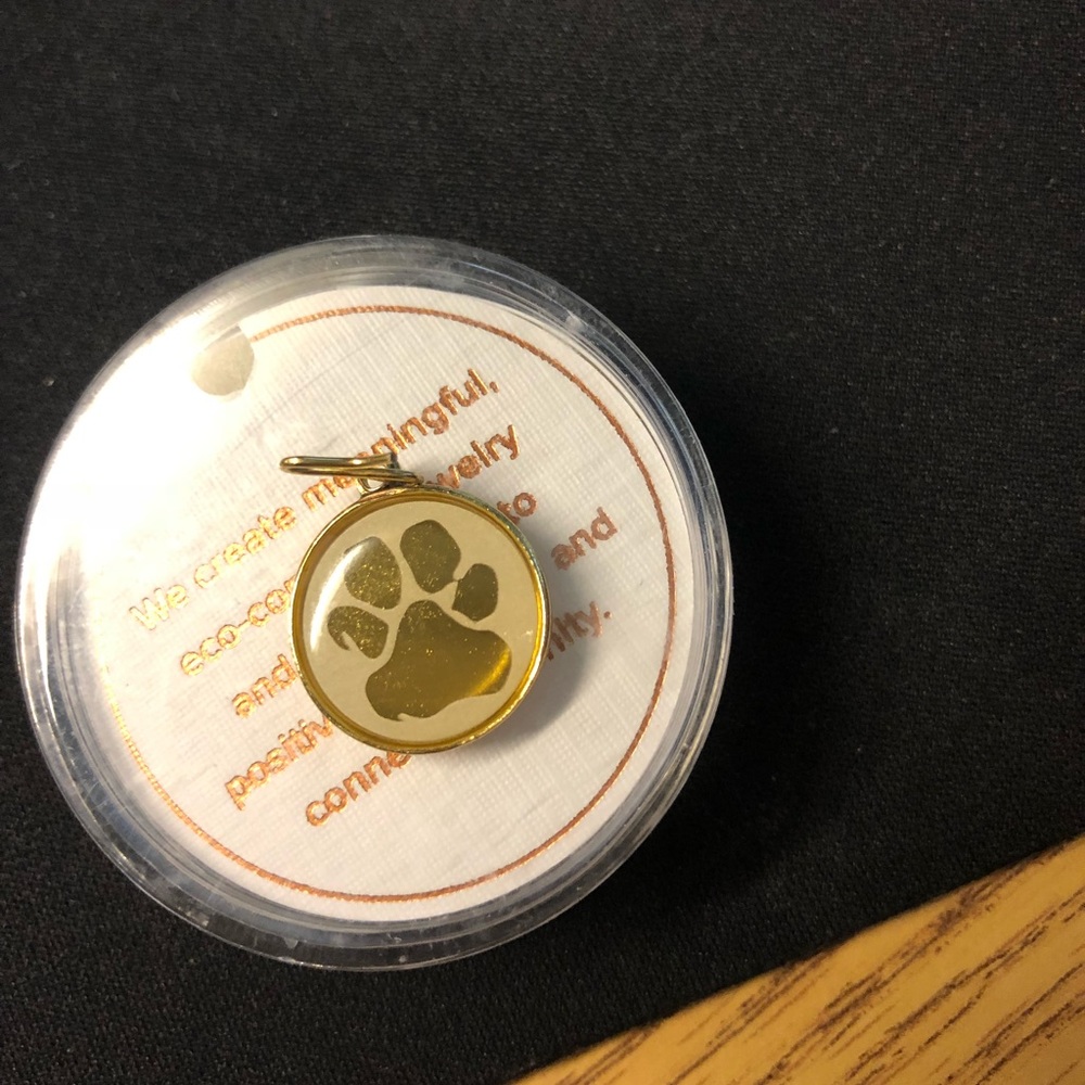 Authentic Alex & Ani Tiger paw charm